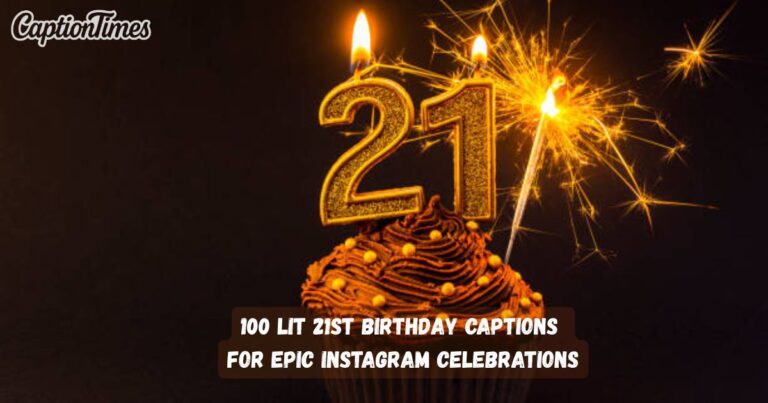 21st birthday caption