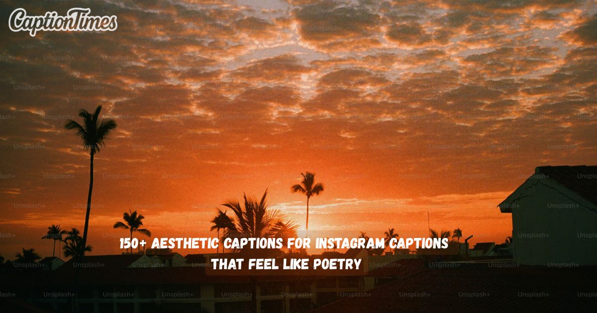 Aesthetic Captions For Instagram