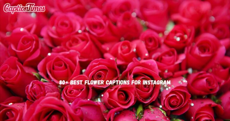 Flower Captions for Instagram