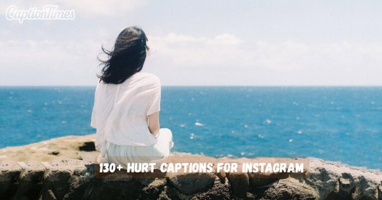 Hurt Captions For Instagram