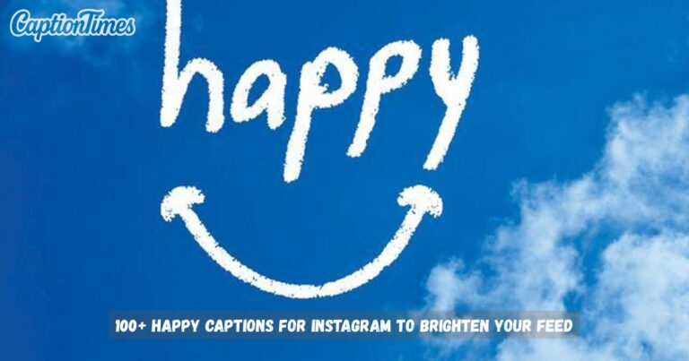 Happy Captions for Instagram