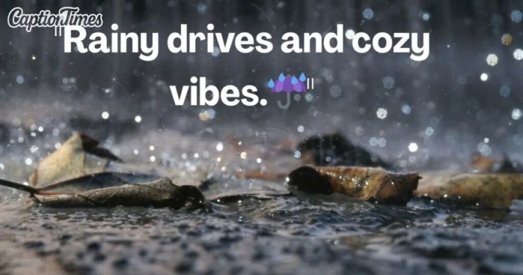 rain captions short