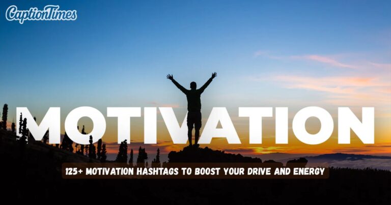 Motivation Hashtags