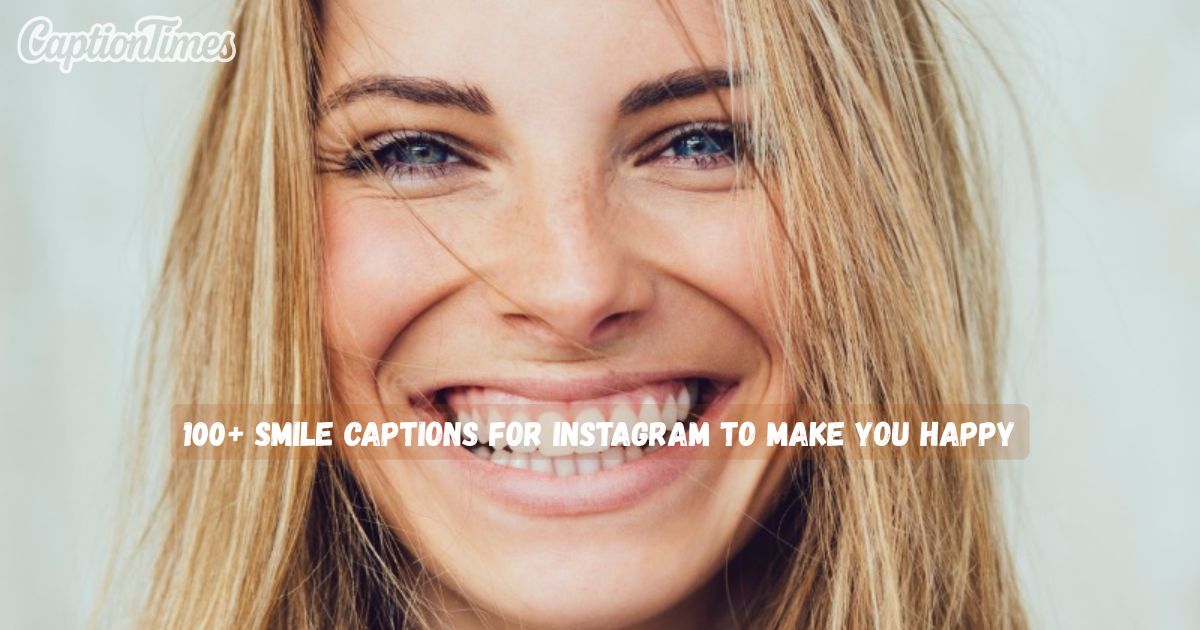 Smile Captions for Instagram