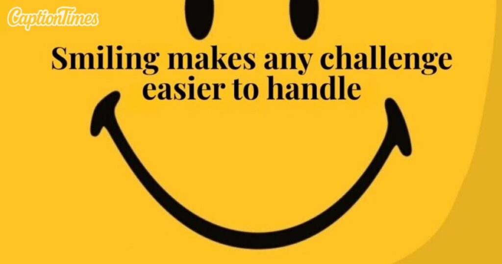 Unique Smile Captions for Instagram